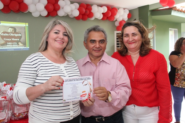 Homenagem as servidoras da saúde